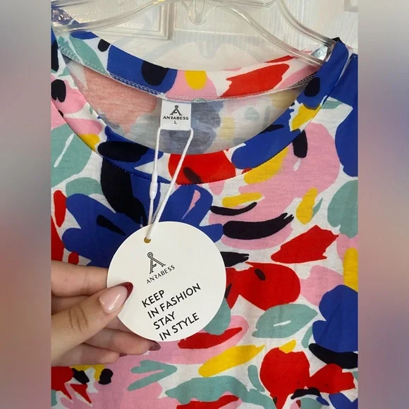 NWT Floral Maxi Dress - Picture 6 of 8